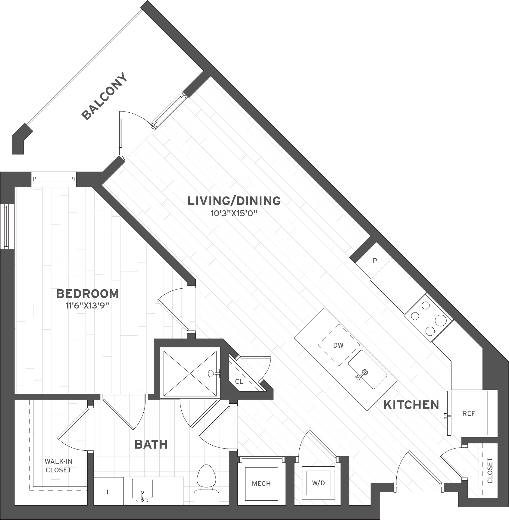 Floor Plan Image of Apartment Apt 05-0168